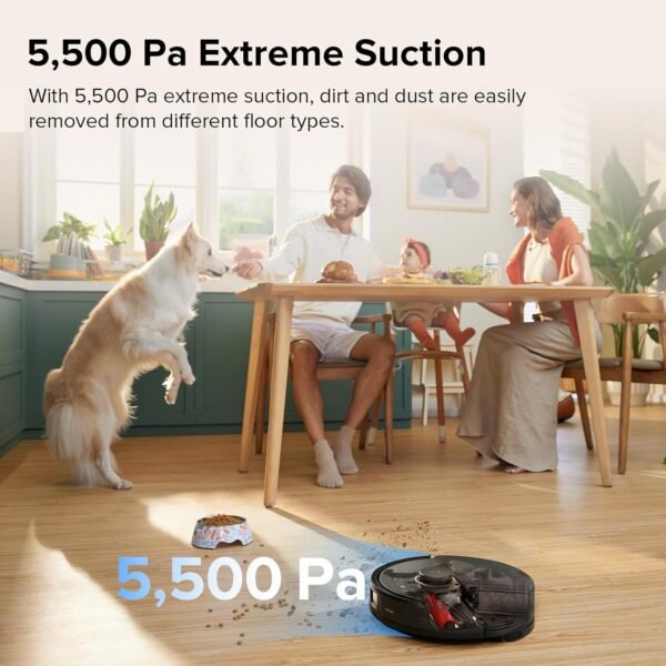 71KUgylWMkL._AC_SL1500_ Roborock Q8 Max Robot Vacuum and Mop review powerful cleaning with 5500Pa suction