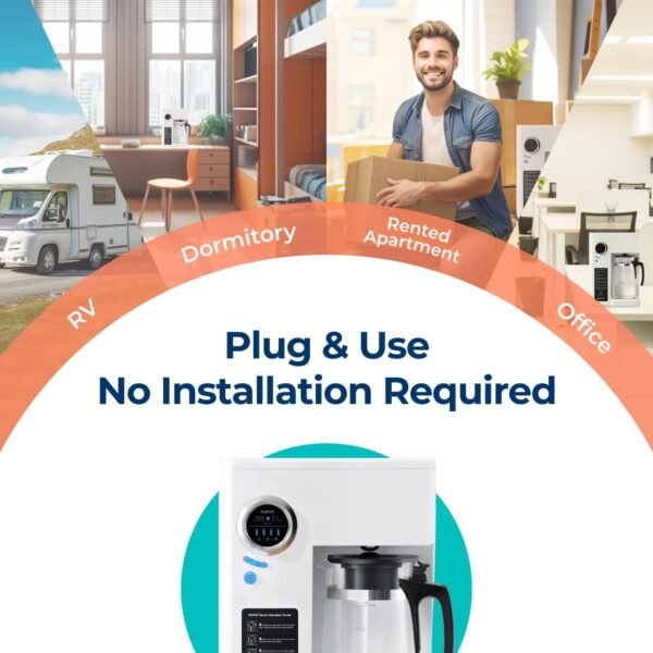 71Kdjy5s5ML._AC_SL1500_ Bluevua ROPOT-UV countertop water filter review 6-stage reverse osmosis system with UV