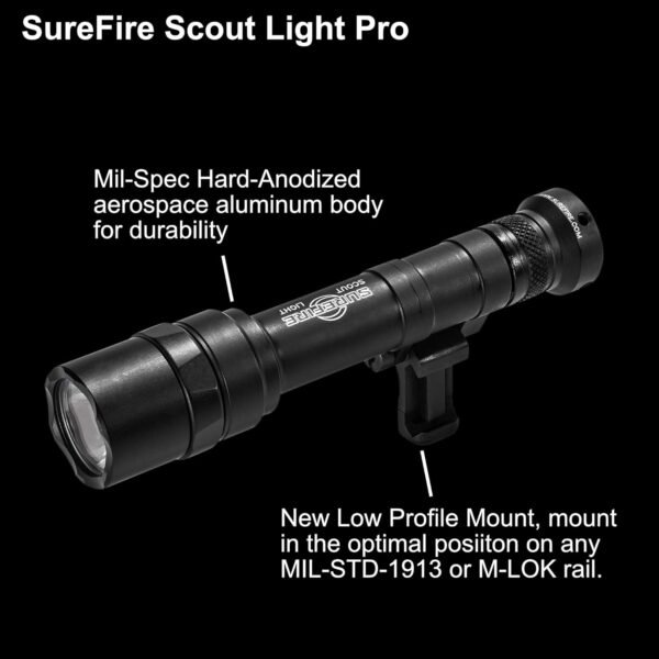 SureFire Scoutlight Pro Tactical Flashlight review high-output 1000 lumen performance tested