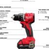 71LI5RuuW3L._AC_SL1500_ Milwaukee M18 Compact Brushless 2-Tool Combo Kit Review Best Drill Impact Set