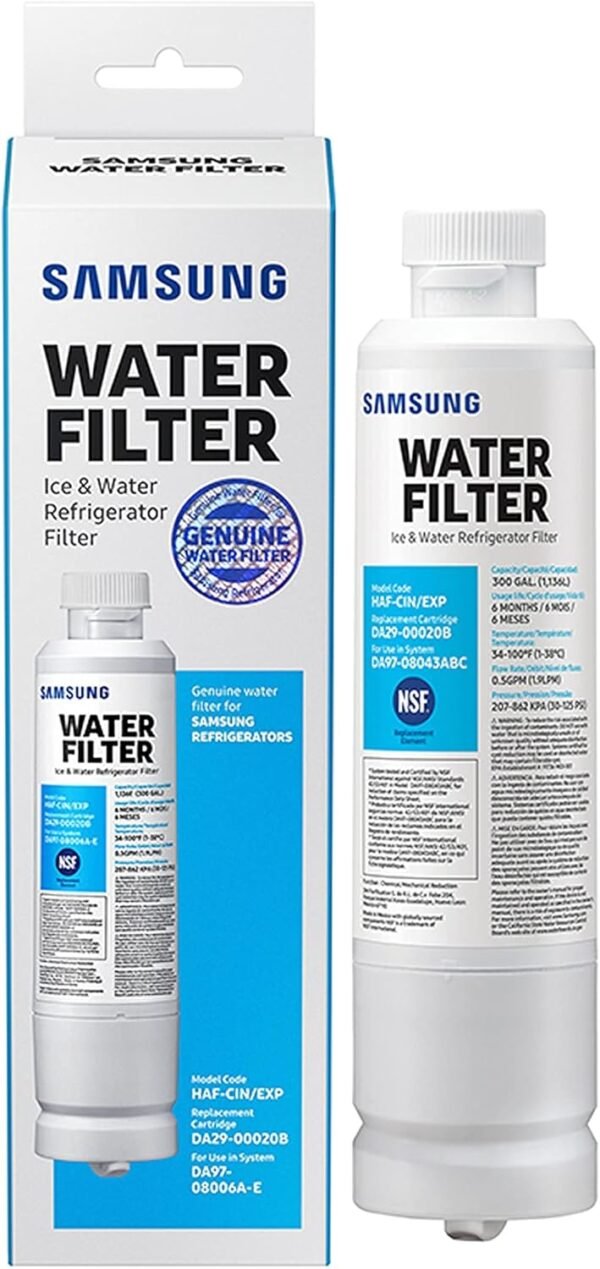 Samsung Refrigerator Water Filter HAF-CIN/EXP Review Does It Deliver Fresh, Clean Water