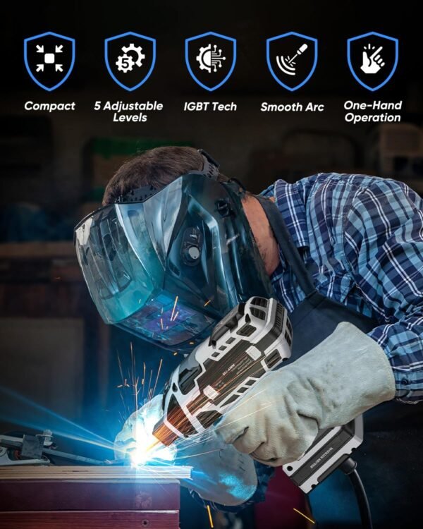 Saker Portable Welder Review Compact 110V Machine with IGBT Inverter Technology