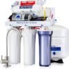 71SRW5pEq3L._AC_SL1500_ iSpring RCC7P-AK Reverse Osmosis System Review High-Performance Alkaline Water Filter with Pump