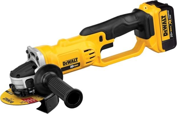 DEWALT DCG412B Angle Grinder review powerful cordless tool for tough jobs