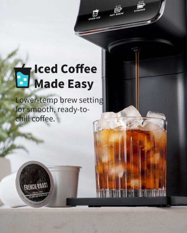 Review of KIDISLE KC311 Coffee Maker with Iced and Bold Brewing Options