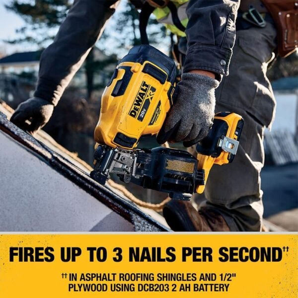 Comprehensive review of DEWALT DCN45RND1 cordless roofing nailer for precision and efficiency