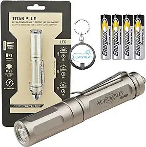 SureFire Titan Plus Tactical Flashlight Review Compact Design with 300 Lumen Brightness