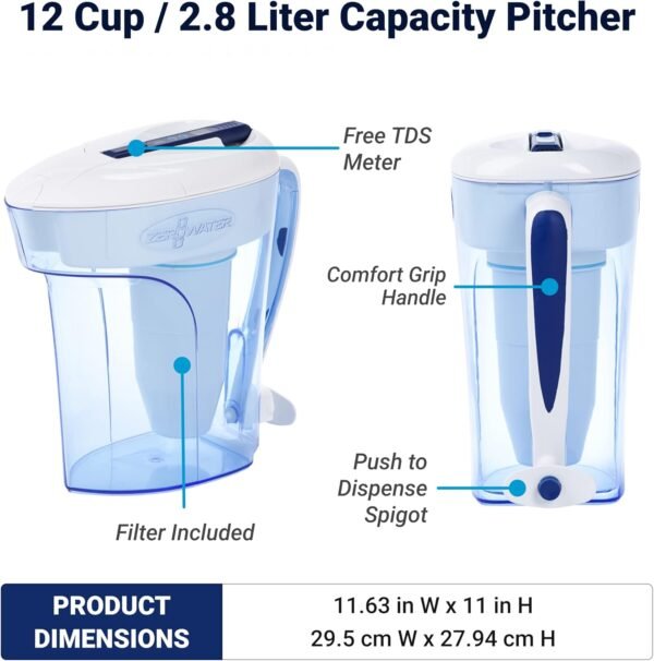 ZeroWater ZD-012RP review is this the best 12-cup water filter pitcher?