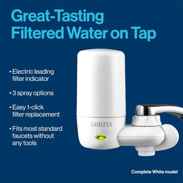 71hCihCoWpL._SL1500_ Brita On Tap Faucet Water Filter System review healthier tap water made easy
