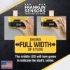 Franklin Sensors ProSensor M150 stud finder review with deep detection and wire detection