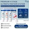 iSpring CU-A4 under-sink water filter review high-capacity ultrafiltration system for cleaner water
