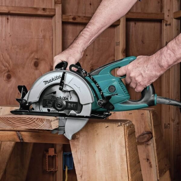 71s7DJ2zM8L._AC_SL1000_ Makita 5477NB Hypoid Saw Review Powerful Circular Saw for Professionals