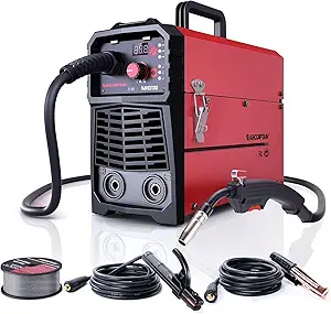 71txJuk5DuL.__AC_SY300_SX300_QL70_FMwebp_ ARCCAPTAIN MIG130 Flux Core Welder Review Portable 3-in-1 Welding Machine Insights
