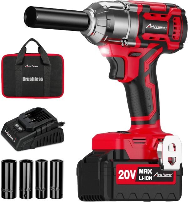 Comprehensive review of the AVID POWER Impact Wrench 20V Brushless Cordless Tool