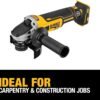 DEWALT 20V MAX XR Angle Grinder DCG405B review is it worth it