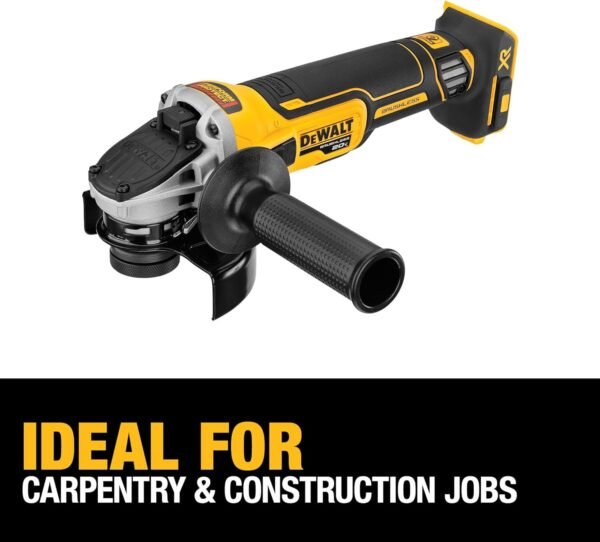 DEWALT 20V MAX XR Angle Grinder DCG405B review is it worth it