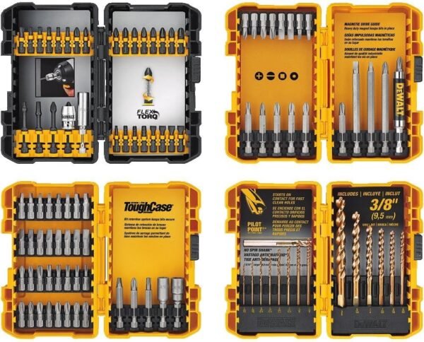 71wQ6su30CL._AC_SL1000_ DEWALT 20V MAX Cordless Drill DCD771C2 Review with 100-Piece Accessory Set Insights