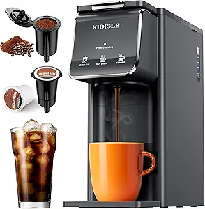 KIDISLE KC311 Coffee Maker Review Compact Drip Machine with Iced and Bold Settings