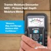 Comprehensive review of Tramex ME5 moisture meter for wood and drywall testing
