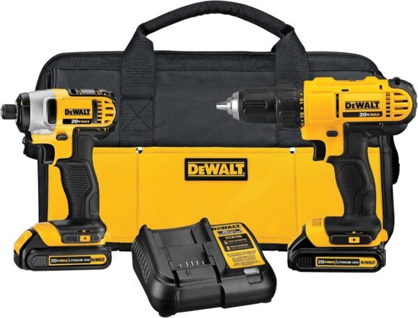 817WrflosJL._AC_SL1500_ DEWALT 20V MAX Cordless Drill and Impact Driver Combo Kit review