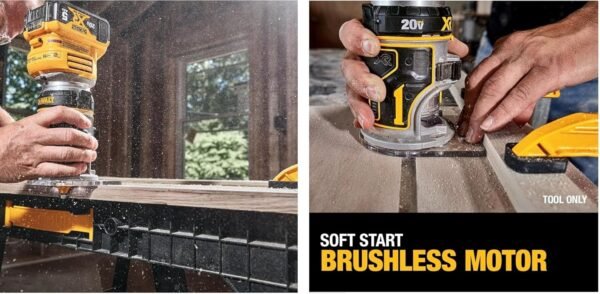 DEWALT DCW600B 20V MAX XR Compact Router review for professionals and DIY enthusiasts