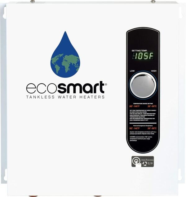 81Plpbv8P3L._AC_SL1500_ EcoSmart ECO 27 Tankless Water Heater Review Efficient Electric Heating for Any Home