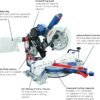 Bosch CM10GD Compact Miter Saw Review Powerful Glide System and Precision Cutting