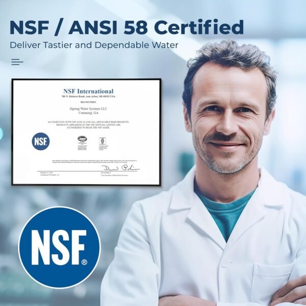 iSpring RO500AK-BN Reverse Osmosis System Review Best Tankless Water Filter for Home Use