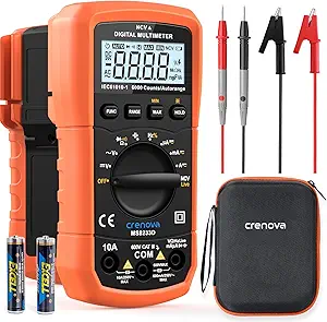 Crenova MS8233D Multimeter Review Best Digital Multimeter for Accurate Voltage and Current Testing
