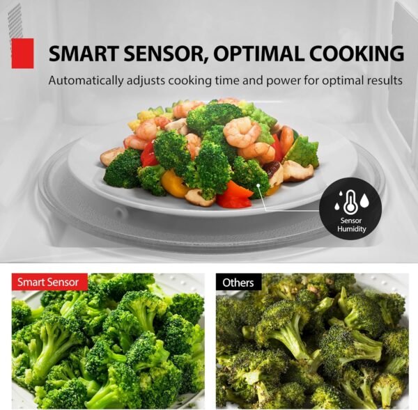 81WyFtegyCL._AC_SL1500_ TOSHIBA EM131A5C-BS Countertop Microwave review best features, smart sensors, and performance