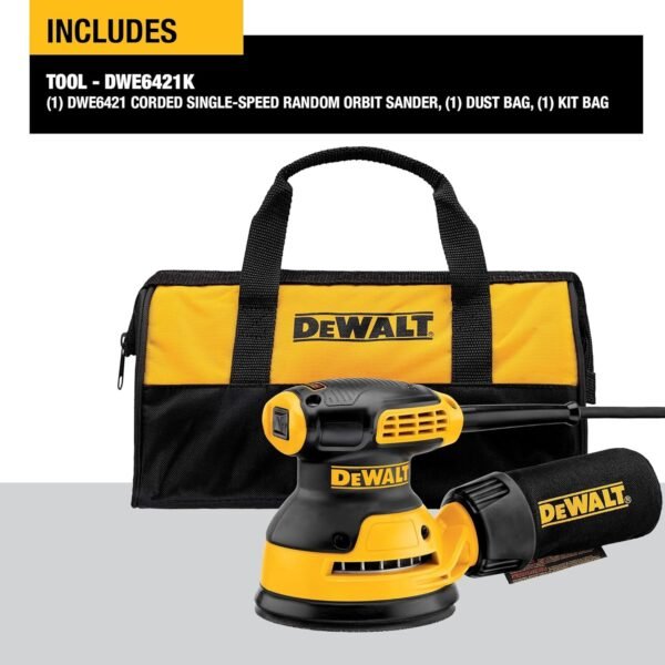 DEWALT DWE6421 Orbital Sander Review A Deep Dive into Its Performance