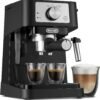 De'Longhi Stilosa Manual Espresso Machine Review Compact Design with 15 Bar Pressure