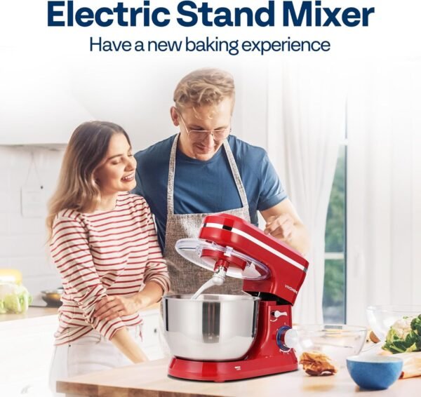 81dJikS9WL._AC_SL1500_ VIVOHOME Stand Mixer Review 4.75 Quart Kitchen Electric Mixer with 8 Speeds