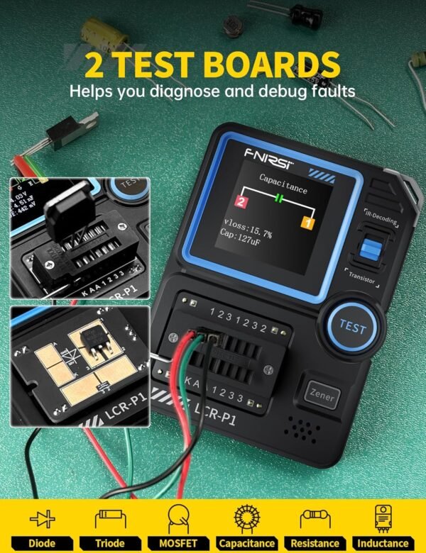 81dfU8x7cjL._SL1500_ Review of FNIRSI LCR-P1 Transistor Tester for Accurate Electronic Component Testing