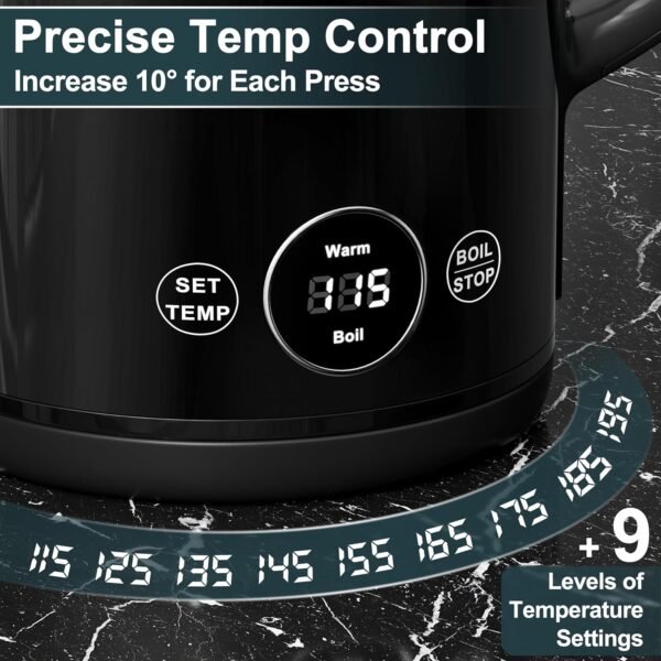 DEZIN Electric Kettle 8856 Review Best Stainless Steel Option for Tea and Coffee