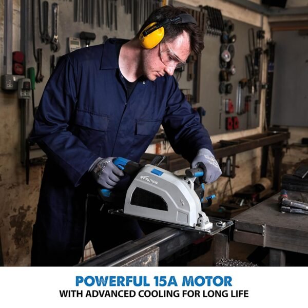81im4SrIyqL._SL1500_ Review of Evolution S210CCS Metal Cutting Circular Saw for Clean Steel Cuts