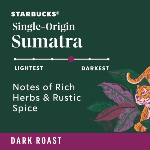 Starbucks Sumatra Dark Roast Coffee K-Cups Review Bold Flavor and Ethical Sourcing