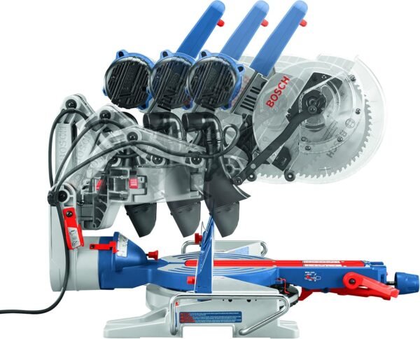 Bosch CM10GD Compact Miter Saw Review Powerful Glide System and Precision Cutting