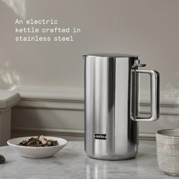 Aarke Kettle review stainless steel electric kettle with double-wall design