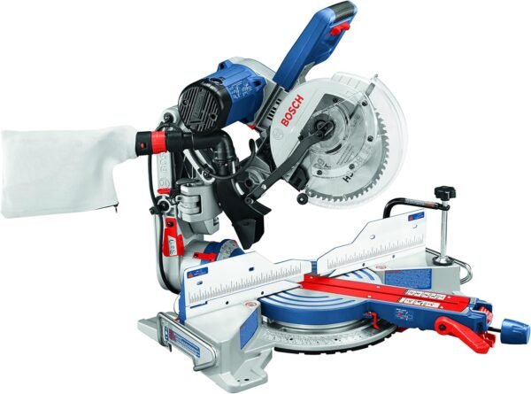 Bosch CM10GD Compact Miter Saw Review Powerful Glide System and Precision Cutting