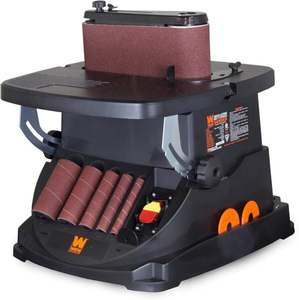 91Brakn7JSL._AC_SL1500_ WEN 6524 Oscillating Belt and Spindle Sander review for precise sanding tasks