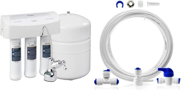 Whirlpool WHER25 Reverse Osmosis System Review with iSpring ICEK Fridge Connection Kit