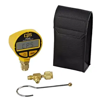 CPS VG200 Digital Vacuum Gauge Review Accurate HVAC Multi Tester with NIST Calibration