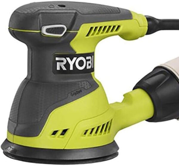 517-Xg49RL._AC_SL1000_ Ryobi RS290G Random Orbit Sander Review Powerful Corded 5 Inch Dust Bag Included