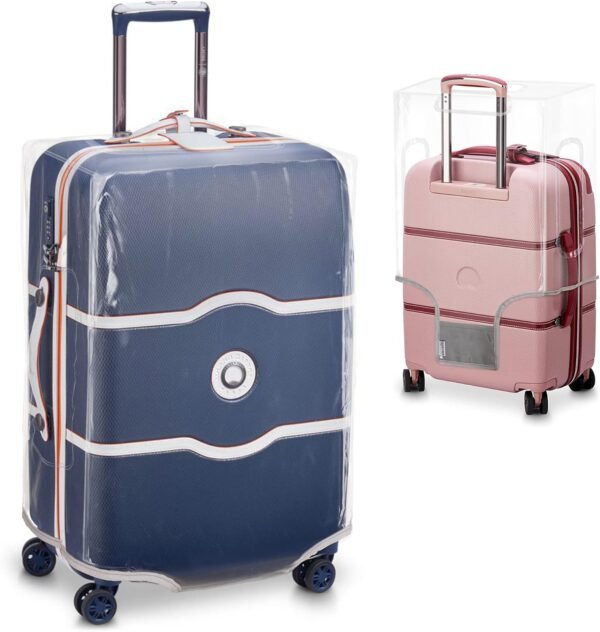 710HqDio5oL._AC_SL1500_ Clear Luggage Cover Protector FB01 Review TSA Approved Waterproof Suitcase Cover