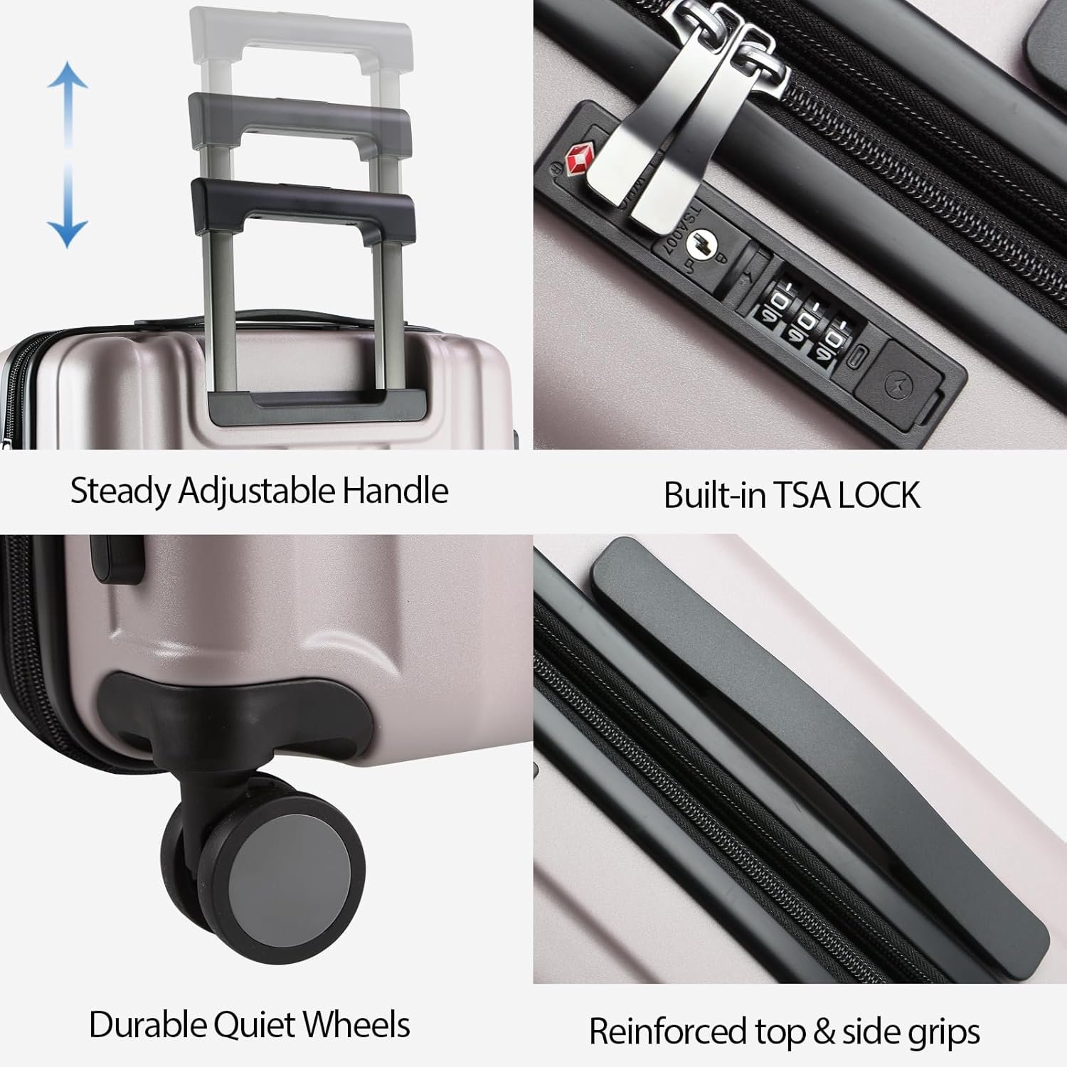 KROSER Carry On Luggage Image 4