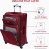 71BG47WgJzL._AC_SL1500_ SwissGear Sion Softside Expandable Luggage Review Best Checked Medium Suitcase for Travel