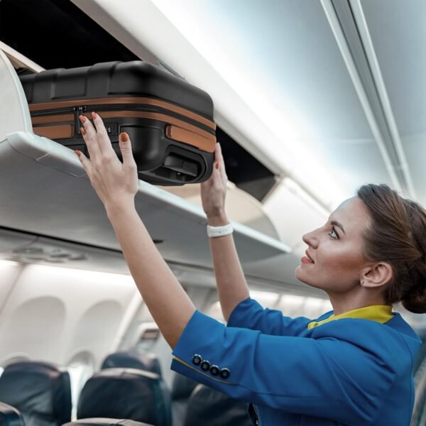 Carry-On Luggage Review Raifords TLM100 Lightweight Airline Approved Spinner Wheels