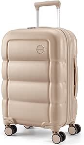 71TvGFipwQL.__AC_SX300_SY300_QL70_ML2_ BAGSMART Carry On Luggage Review Durable 20 Inch Hard Shell Spinner Suitcase