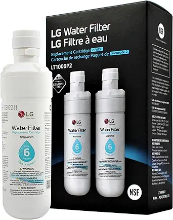 LG LT1000P2 Refrigerator Water Filter Review Cleaner Fresher Ice Taste Guaranteed